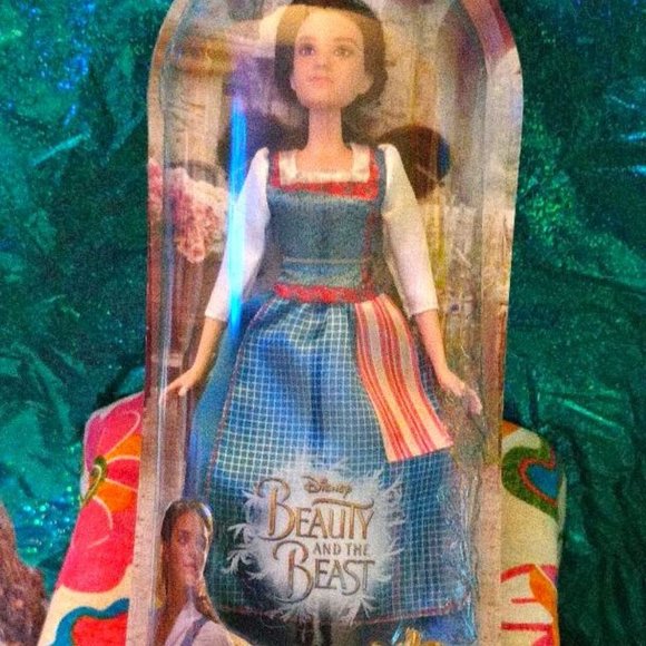 Disney Beauty & The Beast Live-Action Belle Doll Peasant Dress Attire NIB - Picture 2 of 4